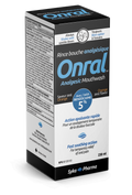 Onral™ Rince-bouche analgésique – Benzocaïne 5 % – 230 ml